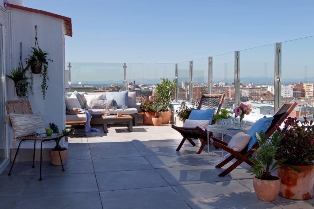 Wishome - Atico Con Espectacular Terraza En Bernabeu Madrid Exterior photo
